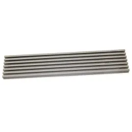 Grille de ventilation pour meubles hauts au-dessus des appareils électroménagers, 600 mm TIFFANY / Inox