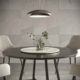 Système pivotant sous chaise ou TV / Nickel