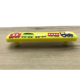 Poignée pour enfant TRAIN / Jaune