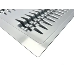 Porte-assiettes pour tiroir de 800 mm / Gris métallisé
