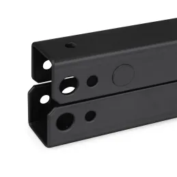 Mécanisme relevable pour table basse FUTURO / Noir mat