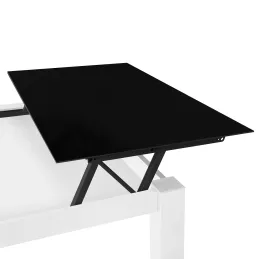 Mécanisme relevable pour table basse FUTURO / Noir mat