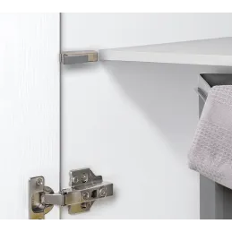 Amortisseurs universels pour portes MILDY – 10 pièces / Nickel mat