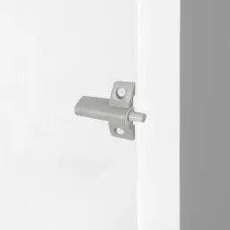 Amortisseurs universels pour portes MINIDAMP – 10 pcs / Gris