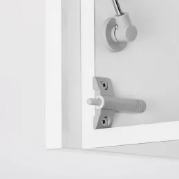 Amortisseurs universels pour portes MINIDAMP – 10 pcs / Gris
