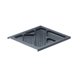 Tiroir coulissant pour crayons 500 mm avec amortisseur / Noir
