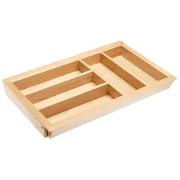 Range-couverts réglable en bois UNIVERS pour une profondeur de 500 mm / Hêtre