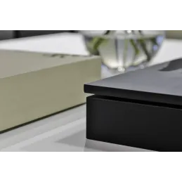 Plan de travail compact Nero Ingo super mat (noyau noir) / 0720 NTM