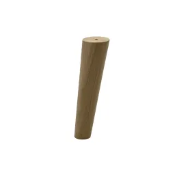 Pied de meuble en bois D45 AGOS / Chêne verni