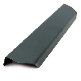 Poignée de chant de porte MIKE / Noir mat structuré