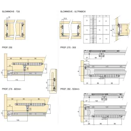 Amortissement pour coulisses classiques et metalbox / Anthracite