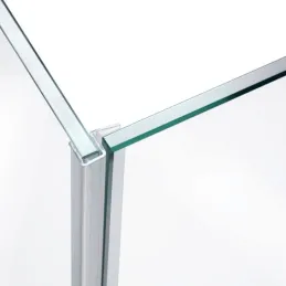 Profil vertical d’étanchéité pour porte de cabine de douche 2500 mm / Transparent