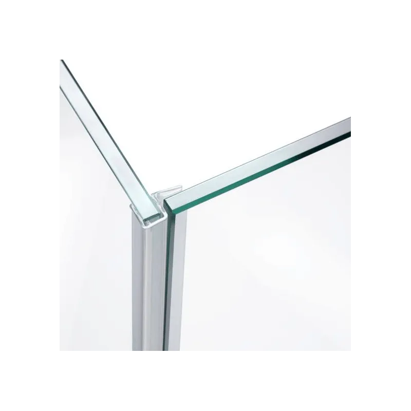 Profil vertical d’étanchéité pour porte de cabine de douche 2500 mm / Transparent