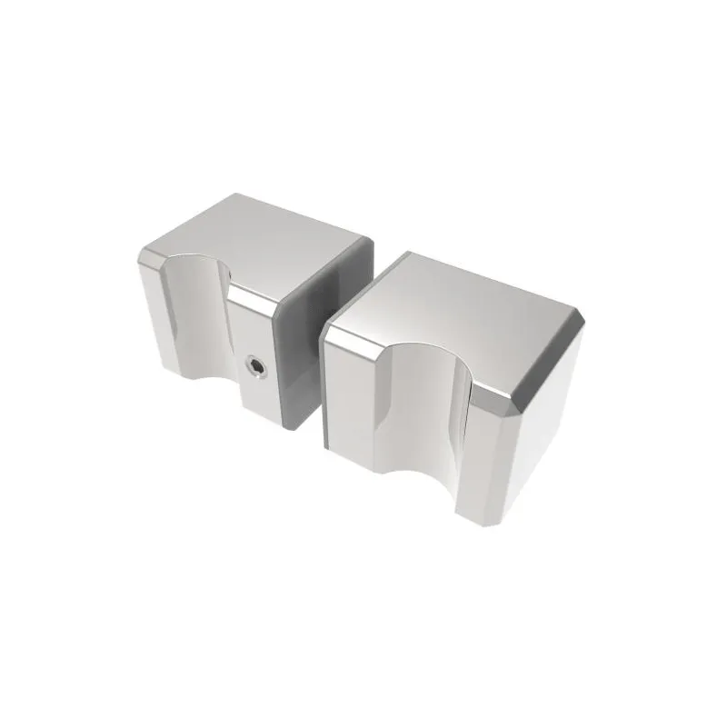 Poignée double KALLA / Inox brillant
