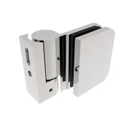 Charnière de porte de douche SPECIALE mur/verre – Chrome brillant