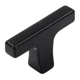 Bouton de meuble ROMEO / Noir mat