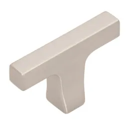 Bouton de meuble ROMEO / Nickel mat satiné