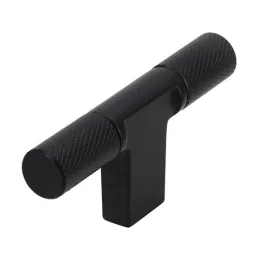 Poignée bouton INDUST DUO / Noir mat