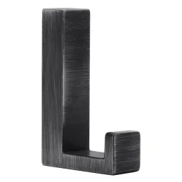 Patère OMEGA S / Fer noir brossé