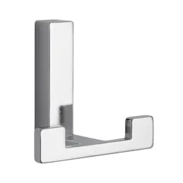 Portemanteau OMEGA DUO / Chrome brillant