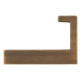 Patère OMEGA S / Laiton brossé