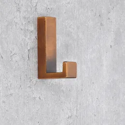 Patère OMEGA S / Laiton brossé