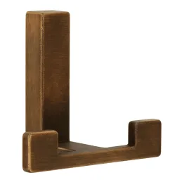 Patère OMEGA S / Laiton brossé