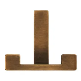 Patère OMEGA S / Laiton brossé