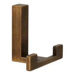 Patère OMEGA S / Laiton brossé