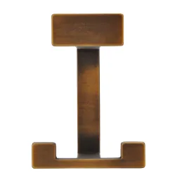Patère OMEGA S / Laiton brossé