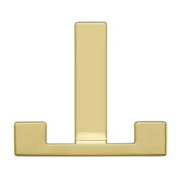 Patère OMEGA S / Laiton brossé