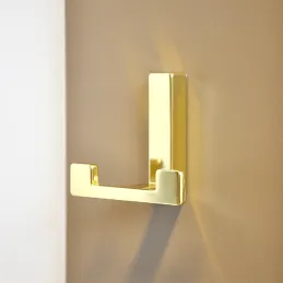 Patère OMEGA S / Laiton brossé