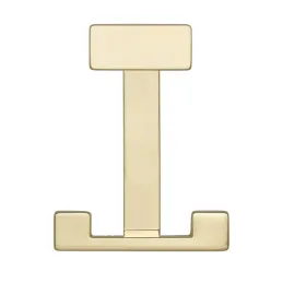 Patère OMEGA S / Laiton brossé