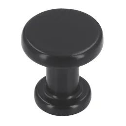 Bouton de meuble DOMINICA MINI / Noir mat