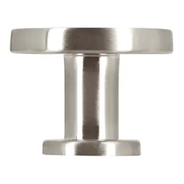 Poignée bouton DOMINICA MAXI / Nickel brossé