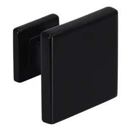 Poignée bouton EMA MAXI / Noir mat