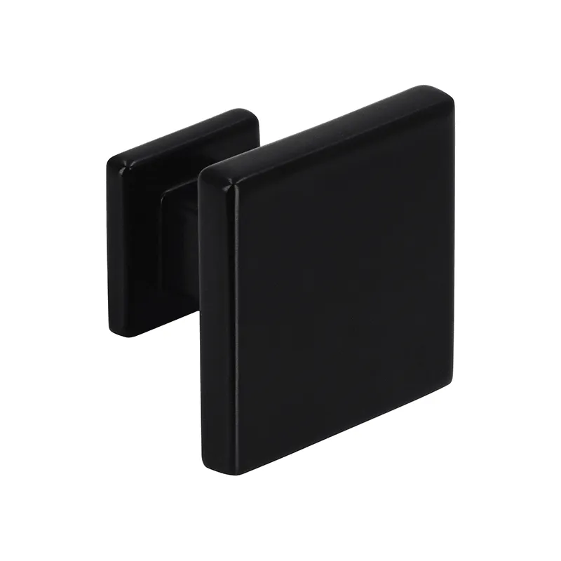 Poignée bouton EMA MAXI / Noir mat