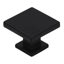 Poignée bouton EMA MAXI / Noir mat