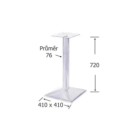 Piètement de table PIRAMID / Noir