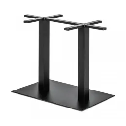 Piètement de table URBAN DUO / Noir mat