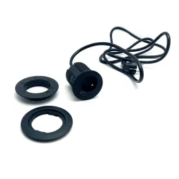 Prise encastrable VERSATAG 1 x 230 V + USB / Noir mat