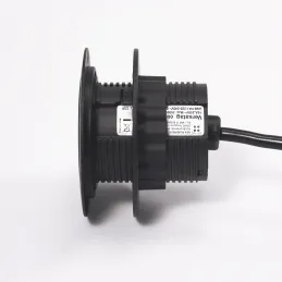 Prise encastrable VERSATAG 1 x 230 V + USB / Noir mat