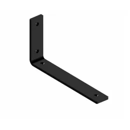 Support d’étagère LAVERA / Noir mat