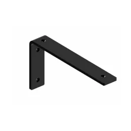 Support d’étagère LAVERA / Noir mat