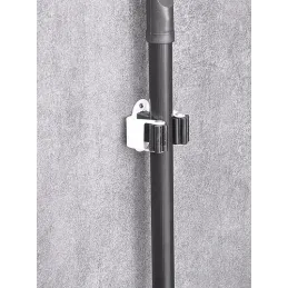 Porte-balai ou porte-serpillière universel / Blanc