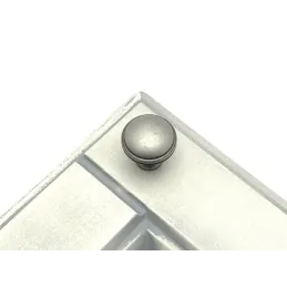 Bouton de meuble ARLES / Argent vieilli