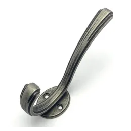 Porte-manteau ARLES / Argent vieilli