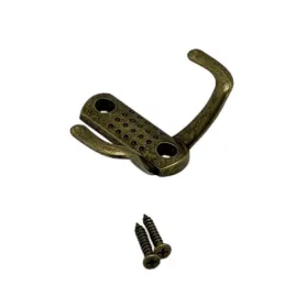 Patère BRUNO Mini / Laiton patiné