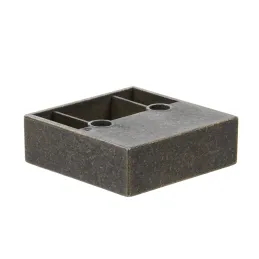 Pied en plastique 20 mm 60x60 / Laiton patiné