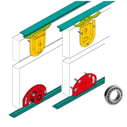 Rail supérieur et inférieur FAST / Aluminium